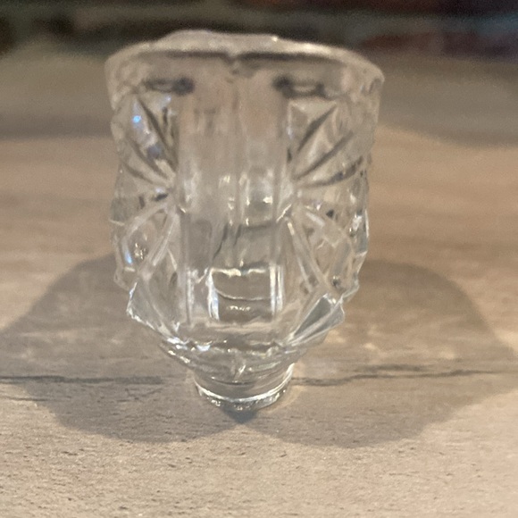 Vintage 1887 Duncan Daisy & Square Miniature Glass Shoe Slipper - Picture 4 of 8